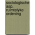 Sociologische asp. ruimtelyke ordening