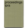 Proceedings ipra door Onbekend