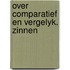 Over comparatief en vergelyk. zinnen