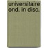 Universitaire ond. in disc.