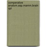 Comperative anatom.asp.mamm.brain cpl door Verhaart