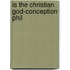 Is the christian god-conception phil