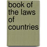 Book of the laws of countries door Dryvers