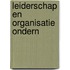 Leiderschap en organisatie ondern