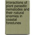 Interactions of plant parasitic nematodes and their natural enemies in coastal foredunes