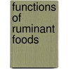 Functions of ruminant foods door A. Azarfar