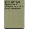 Phylogeny and taxonomy of Phaeoacremonium and its relatives door L. Mostert