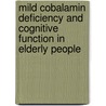 Mild cobalamin deficiency and cognitive function in elderly people door S.J.P.M. Eusser