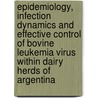 Epidemiology, infection dynamics and effective control of bovine leukemia virus within dairy herds of Argentina door G.E. Monti