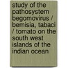 Study of the pathosystem Begomovirus / Bemisia, Tabaci / Tomato on the south West Islands of the Indian ocean door H. Delatte