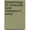 Biotechnology for cocoa pod borer resistance in cocoa door T. Chaidamsari