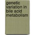 Genetic variation in bile acid metabolism