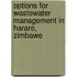 Options for wastewater management in Harare, Zimbawe