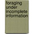 Foraging under incomplete information