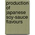 Production of Japanese soy-sauce flavours