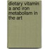 Dietary vitamin A and iron metabolism in the art