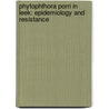 Phytophthora porri in leek: epidemiology and resistance door W.D. Smilde