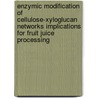Enzymic modification of cellulose-xyloglucan networks implications for fruit juice processing door J.P. Vincken