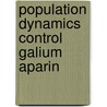 Population dynamics control galium aparin by Weide