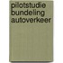 Pilotstudie bundeling autoverkeer