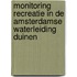 Monitoring recreatie in de Amsterdamse waterleiding duinen