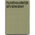 Huishoudelijk afvalwater