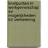 Knelpunten in werkgeverschap en mogelijkheden tot verbetering
