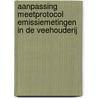 Aanpassing meetprotocol emissiemetingen in de veehouderij by Unknown