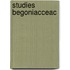Studies Begoniacceac