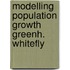 Modelling population growth greenh. whitefly
