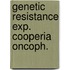 Genetic resistance exp. cooperia oncoph.