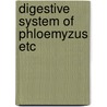Digestive system of phloemyzus etc door Ponsen