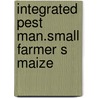 Integrated pest man.small farmer s maize door Huis