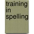 Training in spelling