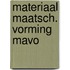 Materiaal maatsch. vorming mavo