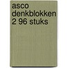 Asco denkblokken 2 96 stuks door Onbekend