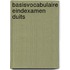 Basisvocabulaire eindexamen duits