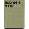 Indonesie supplement by Nebbeling