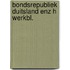 Bondsrepubliek duitsland enz h werkbl.