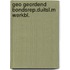 Geo geordend bondsrep.duitsl.m werkbl.