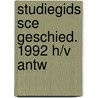Studiegids sce geschied. 1992 h/v antw door Kalkwiek