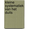 Kleine systematiek van het duits door Havinga