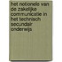 Het notionele van de zakelijke communicatie in het technisch secundair onderwijs