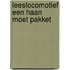 Leeslocomotief een haan moet pakket 