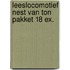 Leeslocomotief nest van ton pakket 18 ex.