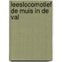 Leeslocomotief de muis in de val
