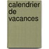 Calendrier de vacances