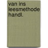 Van ins leesmethode handl. door Cryns