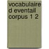 Vocabulaire d eventail corpus 1 2