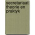 Secretariaat theorie en praktyk